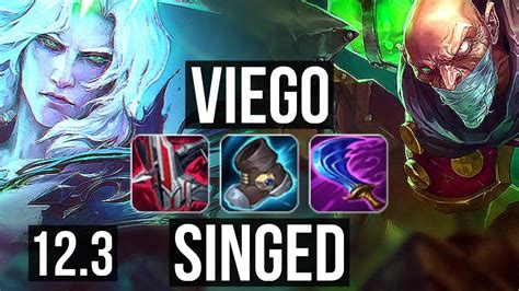 Viego Vs Singed Jng Quadra Solo Kills Legendary