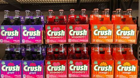 Every Crush Flavor Ranked Worst To Best - Mashed | Grape crush soda ...