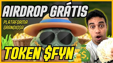 ATENÇÃO AIRDROP GRÁTIS TOKEN FYN SUPER PLATAFORMA DE JOGOS NFT