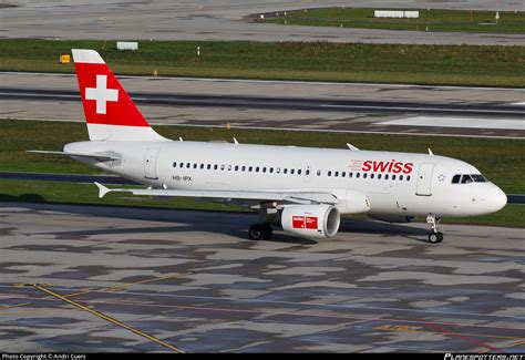 HB IPX Swiss Airbus A319 112 Photo By Andri Cueni ID 327499