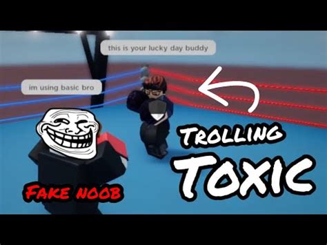 Trolling Toxic Players As A Fake Noob Untitled Boxing Game Youtube