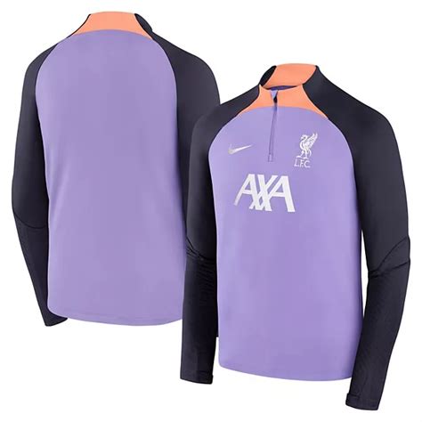 Youth Nike Purple Liverpool 202324 Strike Drill Performance Raglan