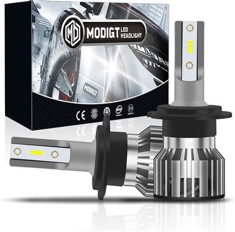 MODIFY GT H7 LED Headlight Bulbs Conversion Kit 55W 6000K Xenon White