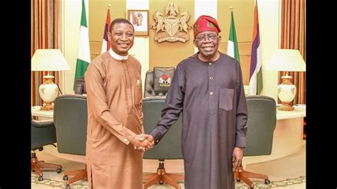 President Tinubu Receives Executive Secretary Nigerian Christian