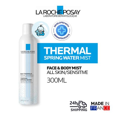 La Roche Posay Thermal Spring Water Mist 300ml Spray Kulit Sensitif Wajah Badan Lazada Ph