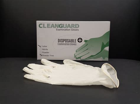 YFE1998 My Cleanguard 100PCS Powder Free Latex Medical