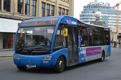 Nct Optare Solo Sr Yj Cfx Nottingham Nottingham Cit Flickr