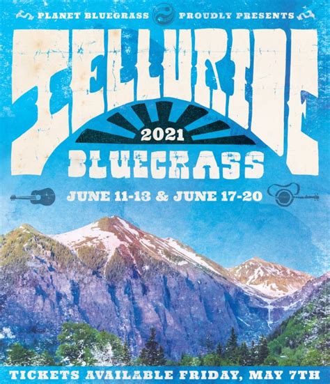 The Telluride Bluegrass Festival. - Gary Hayes Country