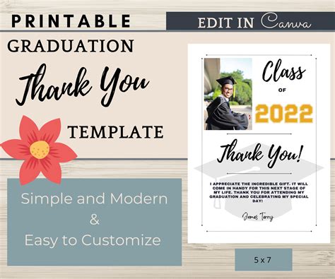 Graduation Thank You Notes Samples