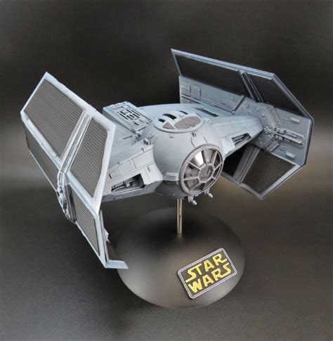 Star Wars A New Hope Darth Vader S Tie Fighter Scale Model Kit