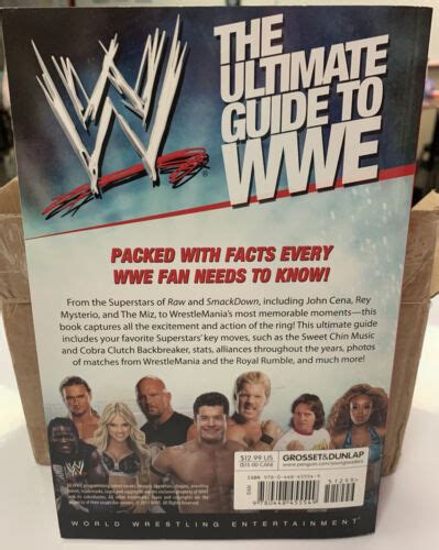 Wwe Ser The Ultimate Guide To WWE By Jake Black 2011 Trade