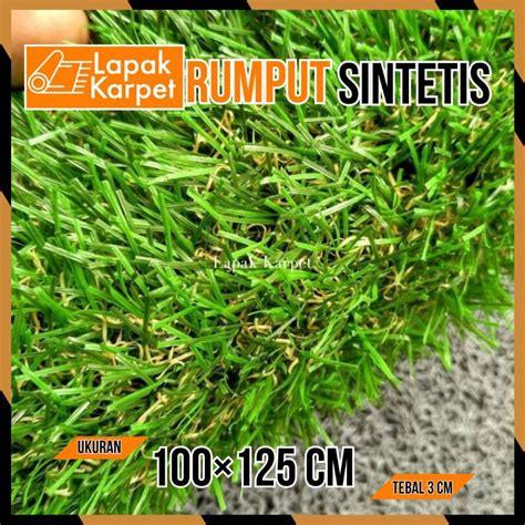 Jual Rumput Sintetis Tipe Swiss Ukuran Cm Tebal Cm