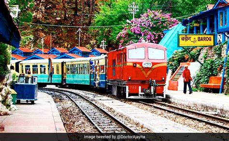 Shima Kalka Toy Trainshimla Kalka Toy Train Resumes Months After