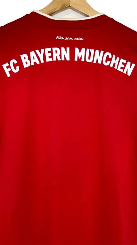 Maillot Vintage 2020 21 Bayern Munich Domicile M Authentique