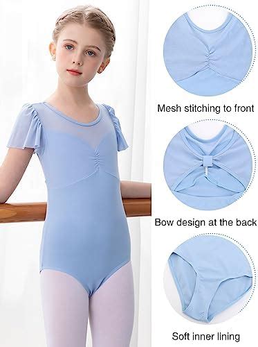 Bezioner Ballettkleidung Mädchen Ballett Trikot Kinder Mesh