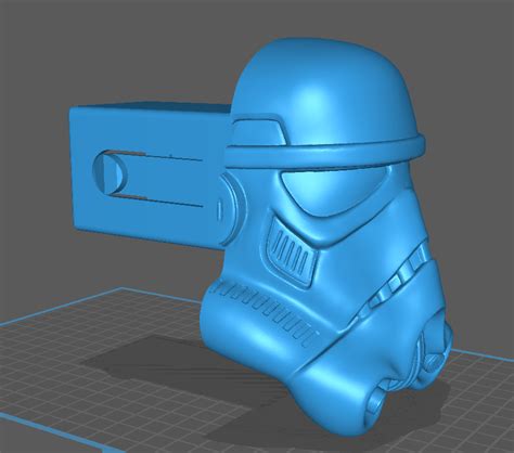 Stl File Stormtrooper Trailer Hitch Cover・3d Printing Design To