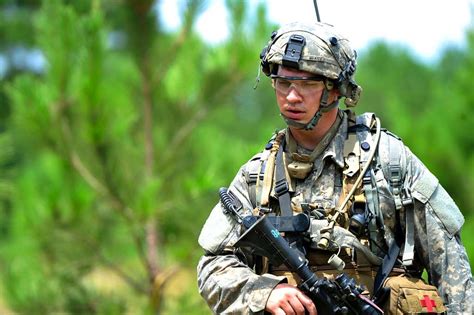 A U S Army Paratrooper Assigned To The Rd Brigade Nara Dvids