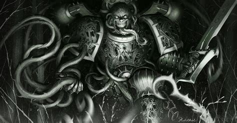 Chaos Space Marine Lucius The Eternal Chaos Wh 40000 Emperor