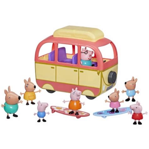 Peppa Pig Peppa Visits Australia Campervan Vehicle Preschool Toy