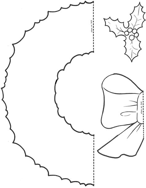 Cut Out Wreath Template Printable