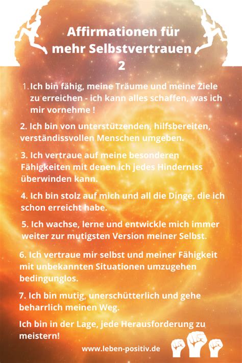 Selbstbewusst Und Stark Positive Affirmationen F R Mehr