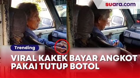 Viral Video Di TikTok Kakek Di Kalideres Yang Bayar Ongkos Angkot