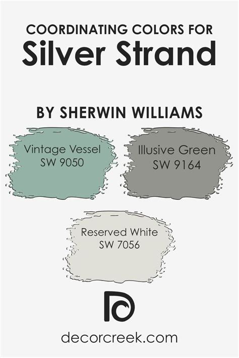 Coordinating Colors Of Silver Strand Sw 7057 By Sherwin Williams In