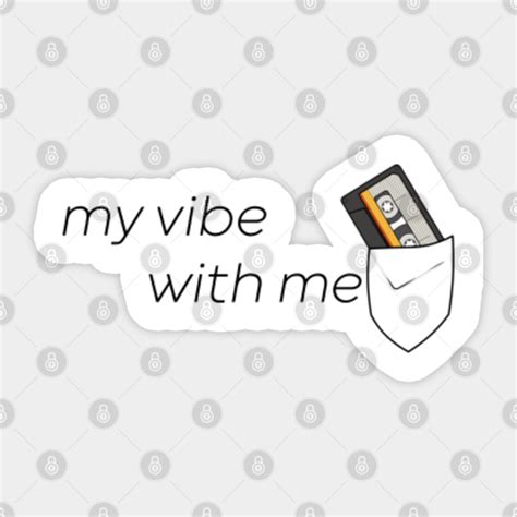 Vibe Vibe Sticker Teepublic