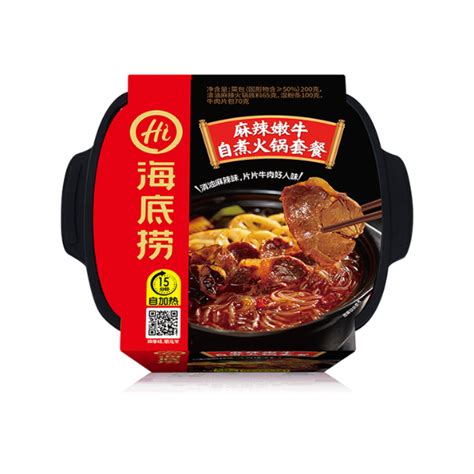 Haidilao Self Heating Hot Pot Spicy Beef G Five Continents International