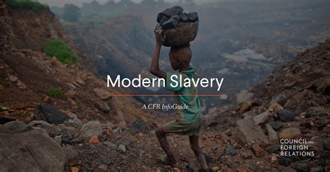 Modern Slavery: Its Root Causes and the Human Toll