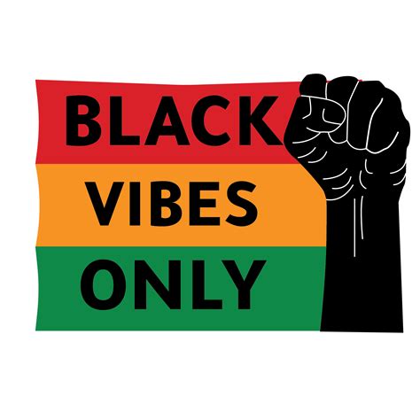 Black Vibes Only Svg Black History Month Svg African Ameri Inspire