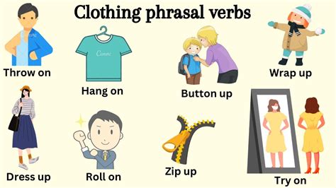 Clothing Phrasal Verbs With Sentences You Must Know English Viral