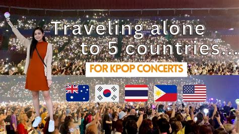 Kpop Concerts In 5 Countries Monsta X 6 Times Wonho Astro