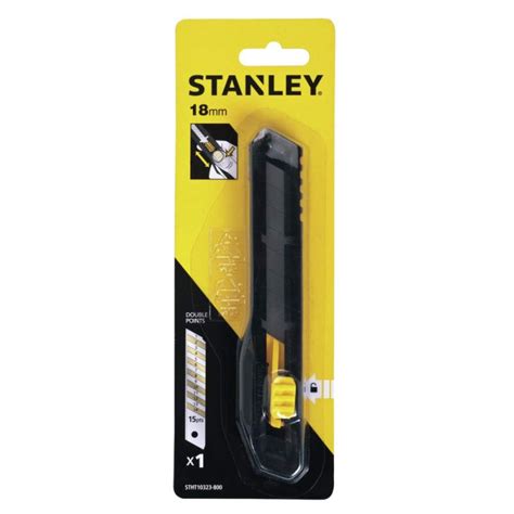 Stanley Slide Lock Snap Off Knife Mm Stht