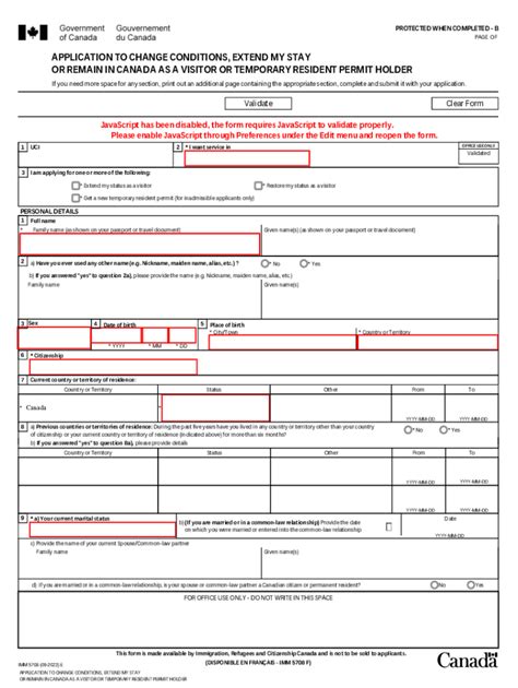 Application Canada Imm Complete With Ease Airslate Signnow