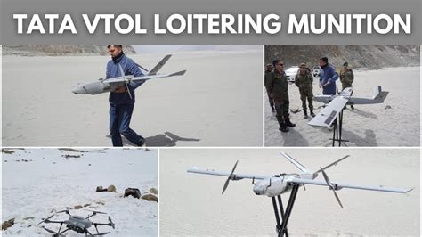 INDIAN AIR FORCE RECEIVES FIRST BATCH OF TATA VTOL LOITERING MUNITION