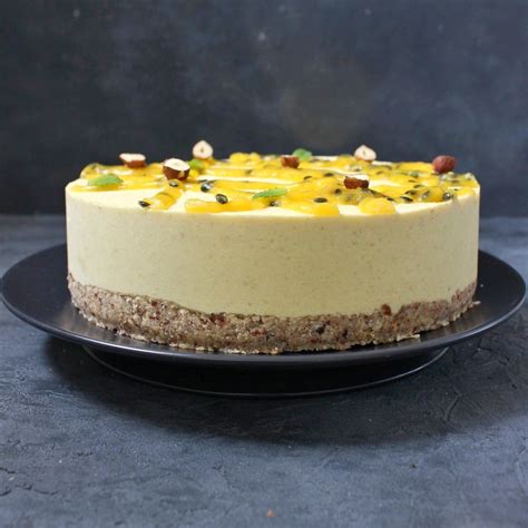 No Bake Mango Cheesecake A Delicious Dairy Free Eggless Gluten Free