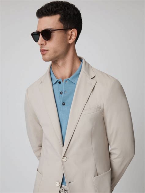 Reiss Reiss X Mclaren F1 Slipstream Technical Single Breasted Blazer