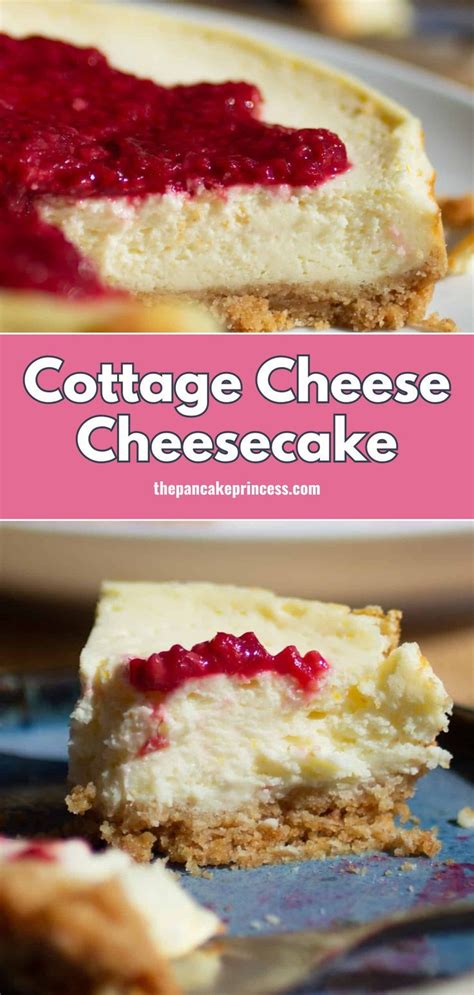 Easy Cottage Cheese Cheesecake The Pancake Princess Recipe In 2024 Cottage Cheese Dessert