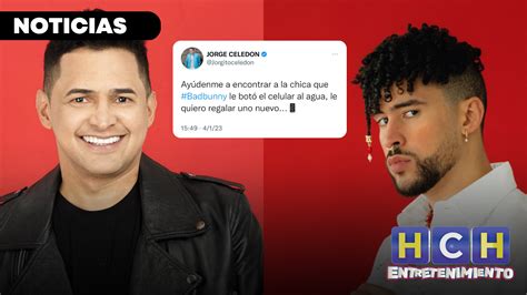 Jorge Celedón Busca A Fanática De Bad Bunny Para Regalarle Un Celular Nuevo Hchtv