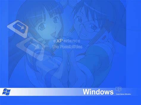 Anthropomorphism Blue Futaba Homeko Mai Hime Os Tan Saseko Windows Xp