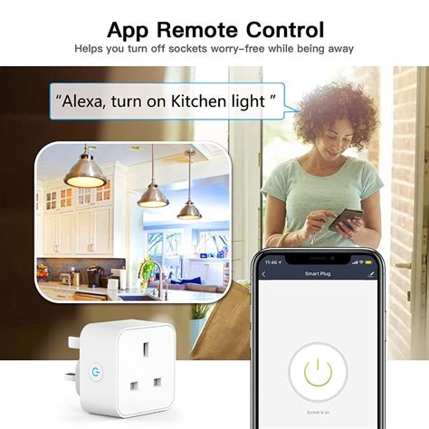 Smart Plug Alexa Plugs Aoycocr Smart Socket WiFi Plug Works With