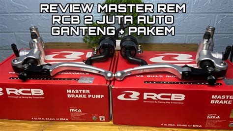 ENGGAK KECEWA UNBOXING PEMASANGAN MASTER REM RCB S1 NMAX Nmax