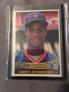 1984 Donruss Darryl Strawberry Rookie #68; MINT Cond. Beautiful Card ...