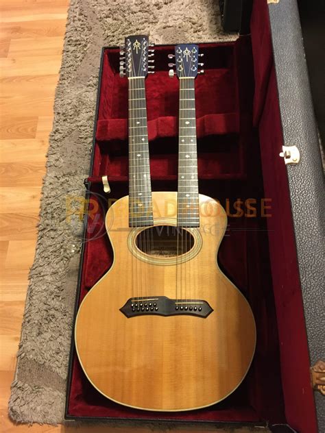 Rare Vintage Alvarez Yairi Dy87 Acousticelectric Double Neck 126