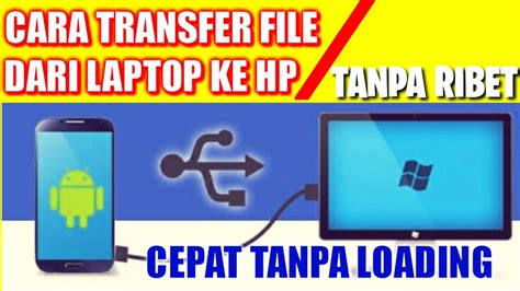 Cara Kirim File Dari Laptop Ke Hp Lewat Kabel Data YouTube