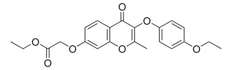 3 4 ETHOXY PHENOXY 2 METHYL 4 OXO 4H CHROMEN 7 YLOXY ACETIC ACID