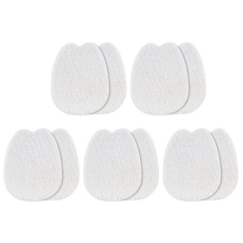 Shoe tongue pads 10 pcs Felt Metatarsal Feet Pads Ball of Foot Cushion ...