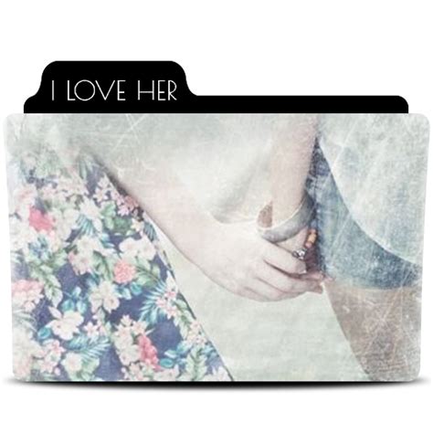 I Love Her Folder Icon By Maxinechernikoff On Deviantart