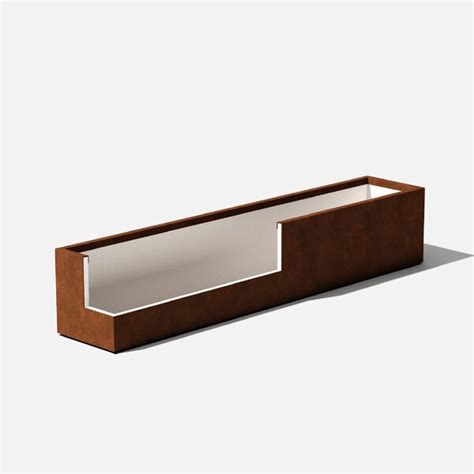 Veradek Corten Steel Series Window Box Planter Reviews Wayfair